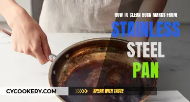 Erase Burn Marks from Your Stainless Steel Pan