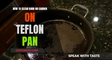 Cleaning Burned Carbon Off Your Teflon Pan