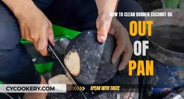 Cleaning Burnt Coconut Oil: Restoring Your Pan