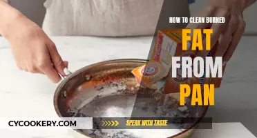 Get Rid of Burned Fat from Your Pan Easily