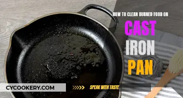 Cleaning Burned Food from Cast Iron: Effective Techniques