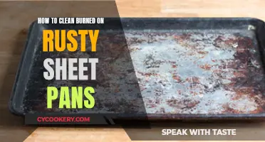 Restore Rusty Sheet Pans: Remove Burn Marks Easily