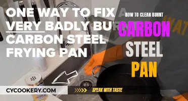 Cleaning a Burnt Carbon Steel Pan: Tips and Tricks