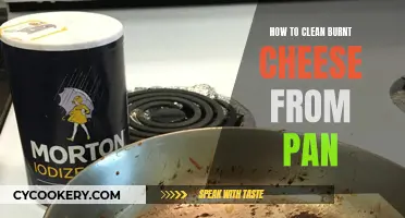 Scraping Off Burnt Cheese: Cleaning Your Pan