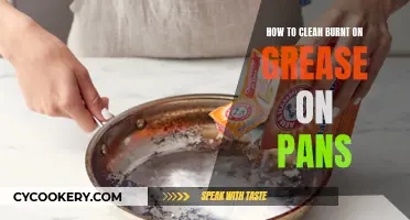 Get Rid of Burnt Grease on Pans Easily