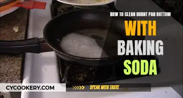 Cleaning Burnt Pan Bottoms with Baking Soda: Effective Method