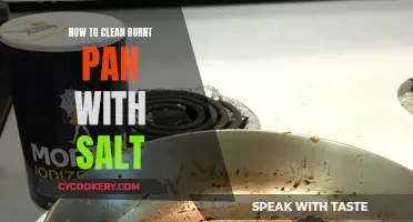 Cleaning Burnt Pans: Salt to the Rescue!