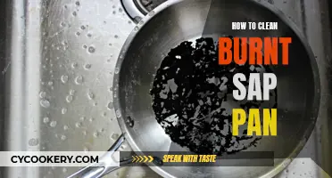 Cleaning a Burnt Sap Pan: Effective Techniques