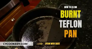 Salvaging Burnt Teflon: Cleaning and Restoring Your Pan