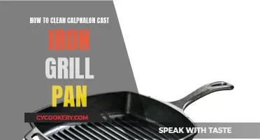 Cleaning Calphalon Cast Iron Grill Pans: Step-by-Step Guide