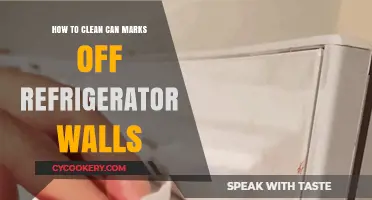 Effective Ways to Remove Can Marks from Refrigerator Walls