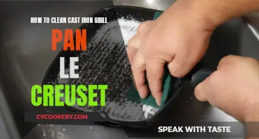 Cleaning Your Le Creuset Cast Iron Grill Pan