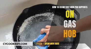 Cleaning Cast Iron Pan Supports: Gas Hob Maintenance