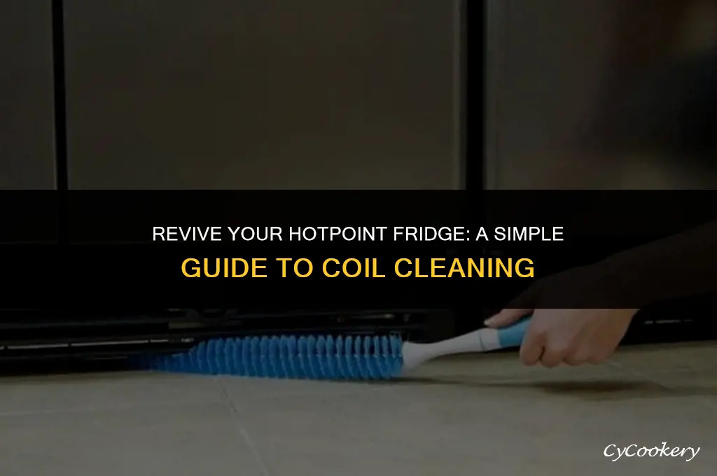 how to clean coils on a hotpoint refrigerator