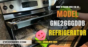 Easy Guide to Cleaning Coils on GE GNE26GGDBB Refrigerator