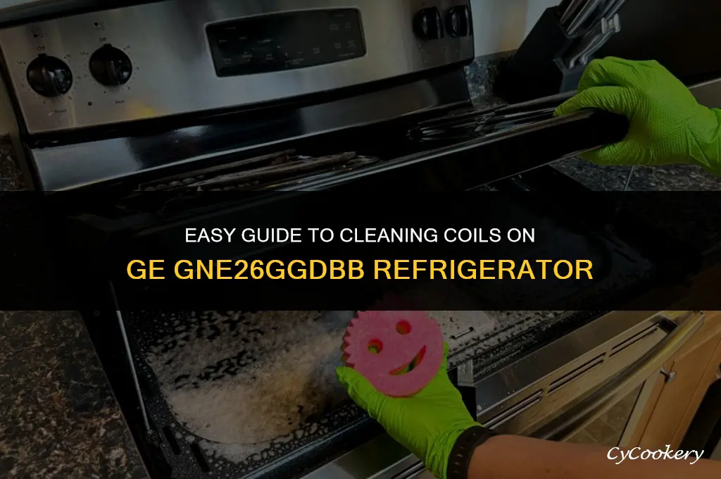 how to clean coils on ge model gne26ggddbb refrigerator