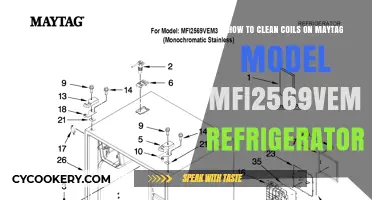 Efficiently Clean Coils on Your Maytag MFI2569VEM3 Refrigerator: A Guide