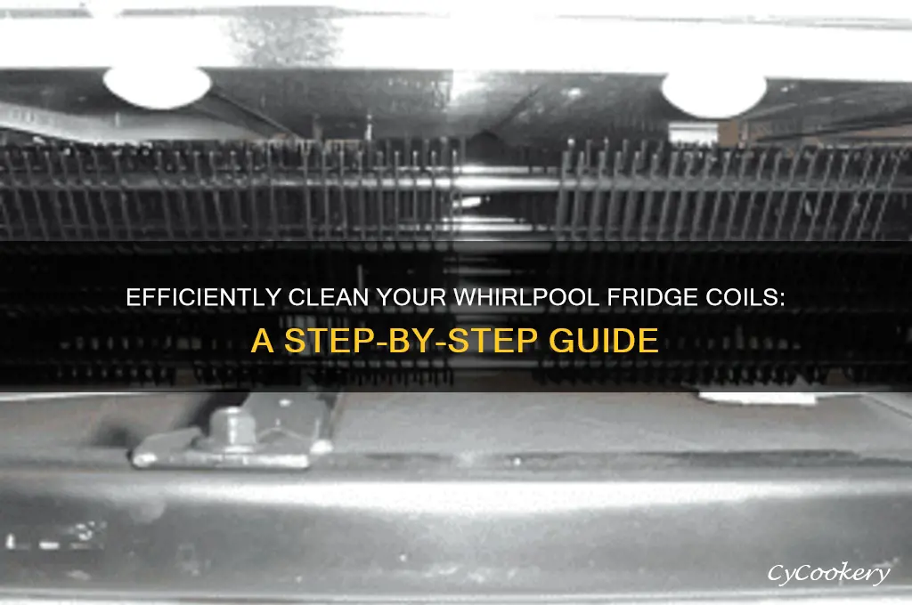 how to clean coils on whirlpool refrigerator