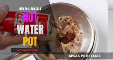 Cola Hot Water Pot Cleaning: Removing Stains and Residue