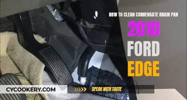 Cleaning Your Ford Edge: Condensate Drain Pan Maintenance