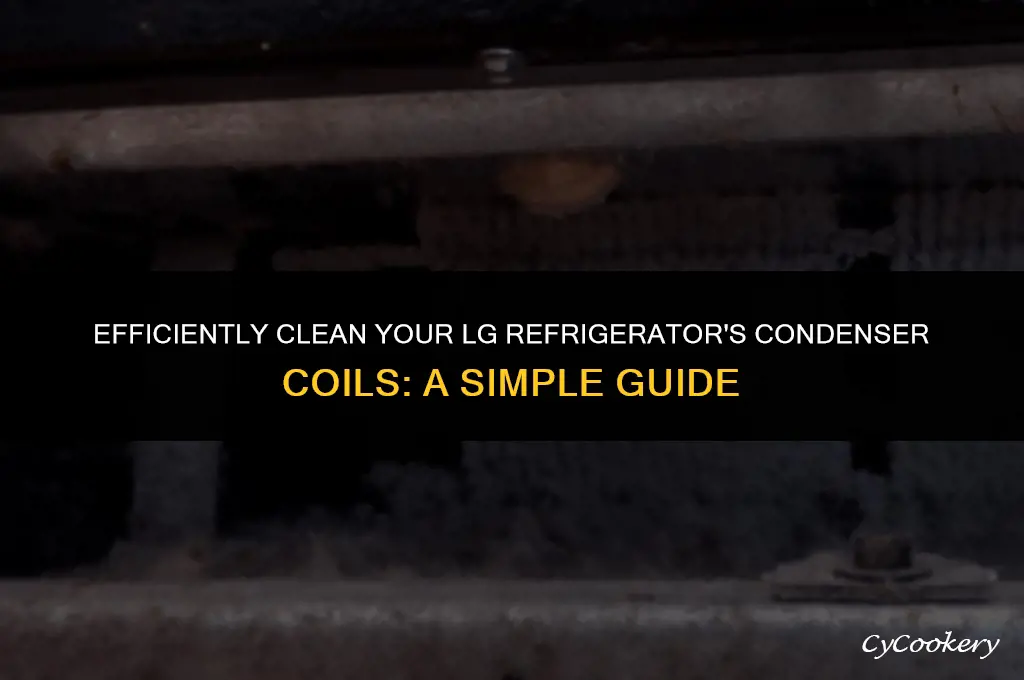 how to clean condenser coils on lg refrigerator