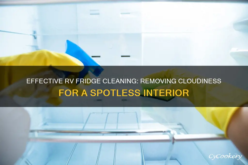 how to clean could on rv refrigerator