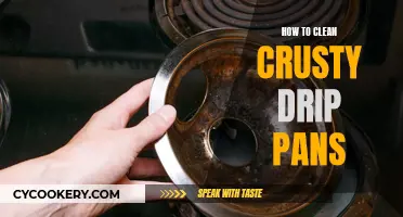 Cleaning Crusty Drip Pans: A Step-by-Step Guide