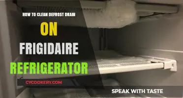 Easy Steps to Clean Your Frigidaire Fridge's Defrost Drain