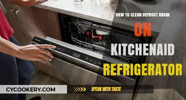Efficiently Clean Your KitchenAid Fridge's Defrost Drain: A Guide