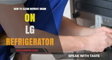 Efficiently Clean Your LG Fridge's Defrost Drain: A Simple Guide