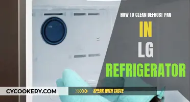 A Quick Guide to Clean Your LG Fridge's Defrost Pan