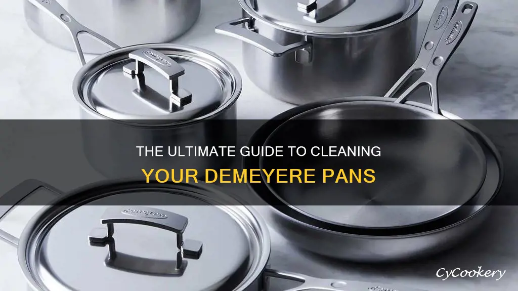 how to clean demeyere pans