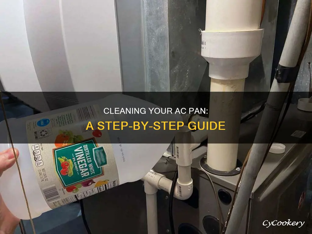 how to clean dirty pan of ac