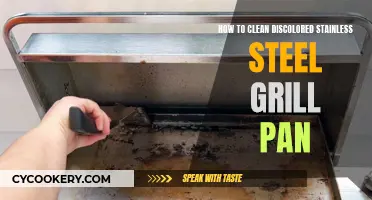 Restore Your Grill Pan's Shine: Cleaning Discolored Stainless Steel