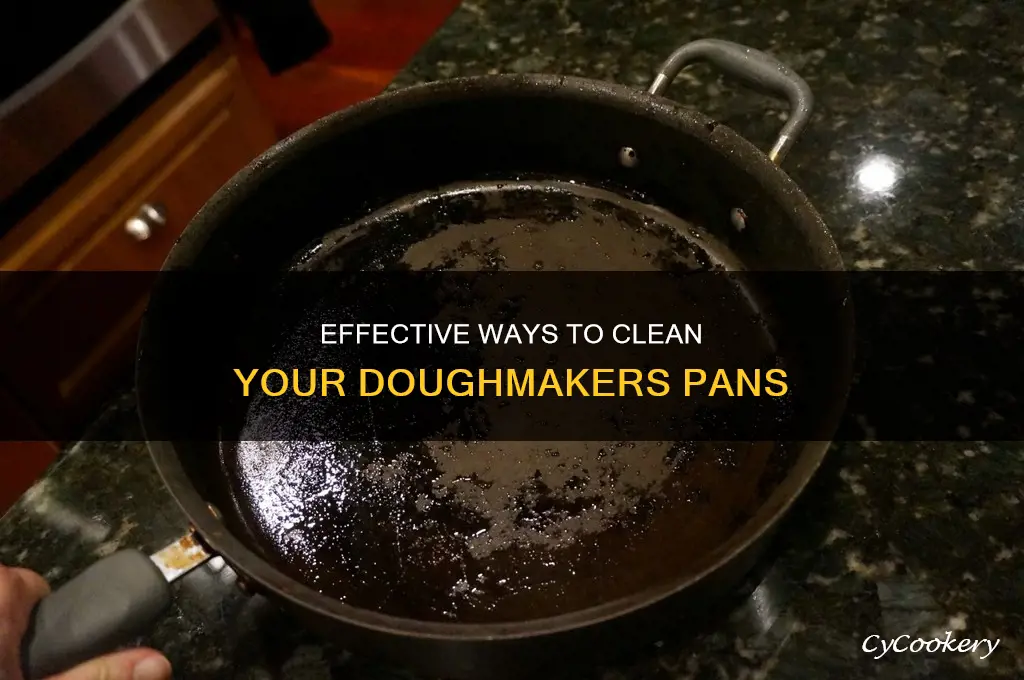 how to clean doughmakers pans