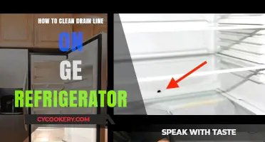 Unclogging Your GE Refrigerator Drain Line: A Simple Guide