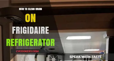 Easy Steps to Clean Your Frigidaire Refrigerator Drain