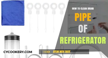 Effective Steps to Clean Your Refrigerator's Drain Pipe Easily