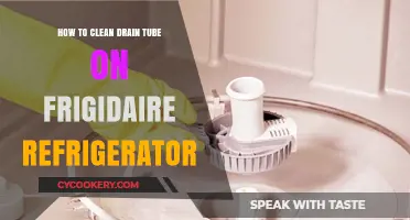 Unclogging Your Frigidaire: A Guide to Cleaning the Drain Tube
