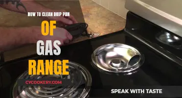 Cleaning Gas Range Drip Pans: Easy Steps to Shine