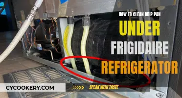 Cleaning the Drip Pan Under Your Frigidaire Fridge