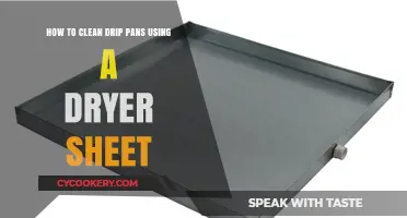 Effortless Drip Pan Cleaning: Dryer Sheet Hacks for Sparkling Results