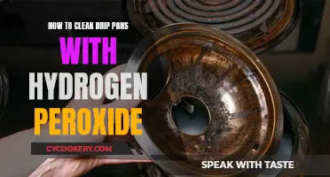 Cleaning Drip Pans with Hydrogen Peroxide: A Step-by-Step Guide