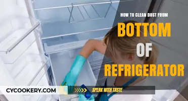 Efficiently Banish Dust from Your Refrigerator's Base