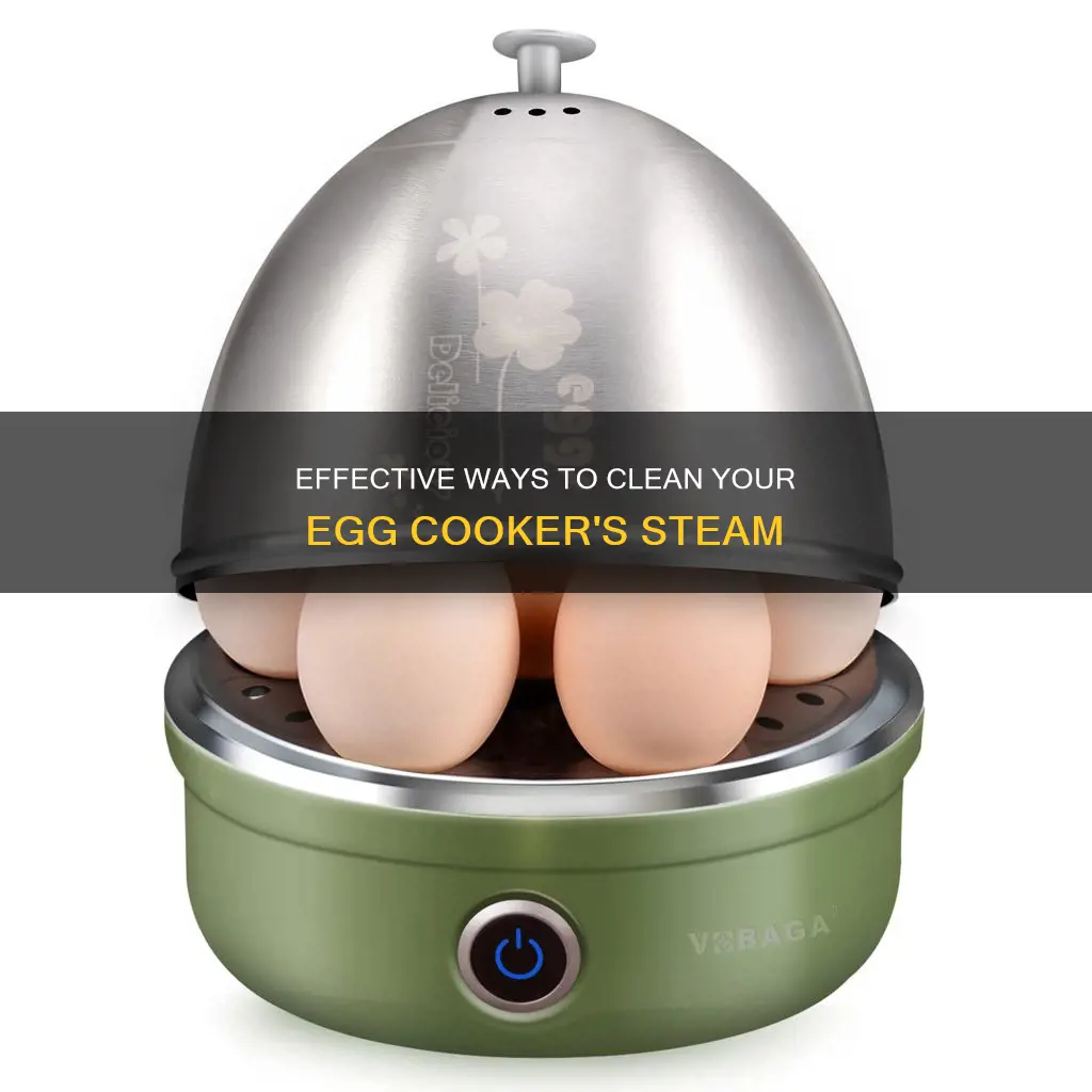 how to clean egg cooker steam