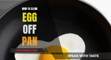 Easy Egg Cleanup: Cleaning Eggs Off Your Pan