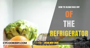 Egg-cellent Cleaning: How to Remove Eggs from Your Fridge