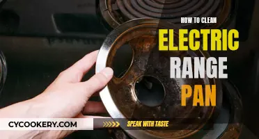 Cleaning an Electric Range Pan: Tips and Tricks