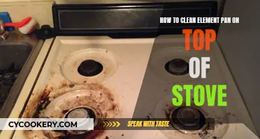 Effective Ways to Clean an Element Pan on a Stovetop