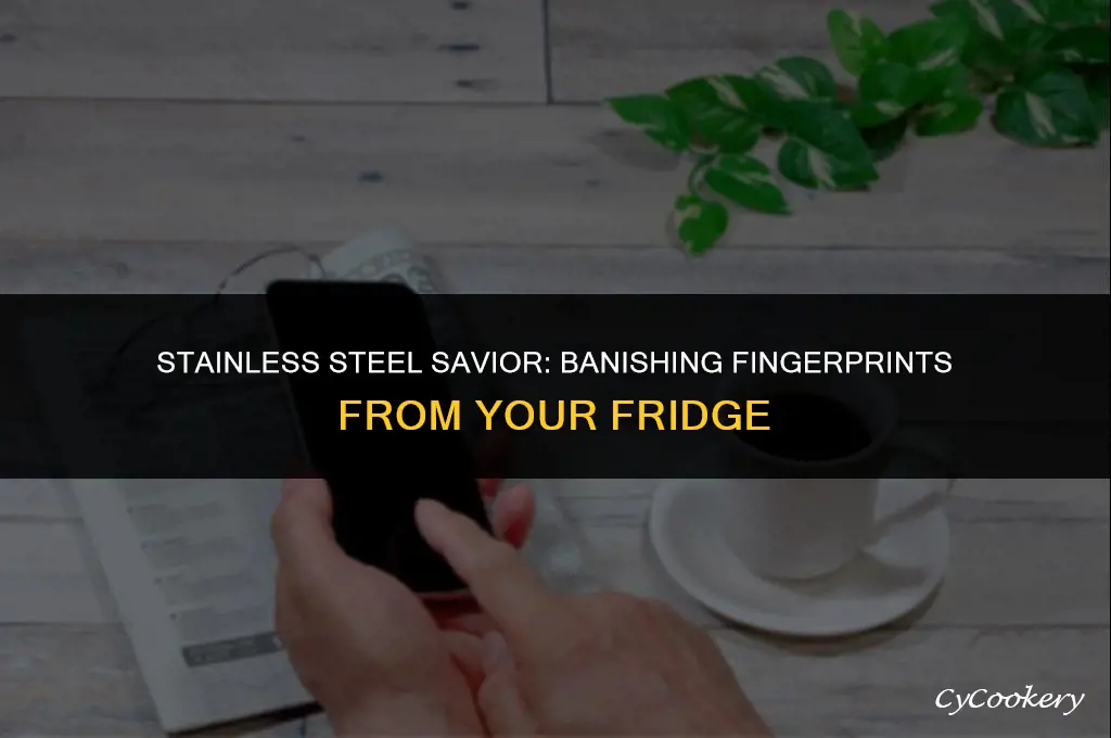 how to clean fingerprints from stainless steel refrigerator